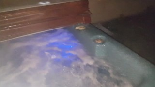New Underwater Galaxy S6 case hot tub test film...