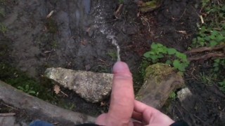 peeing in slow motion