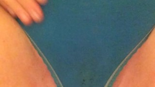 Playing in my Undies with Golden Showers (Shaved)