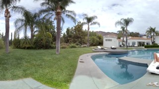 VR Bangers-[360°VR] Slutty LATINA Raven Bay masturbates and CUMMING LOUDLY