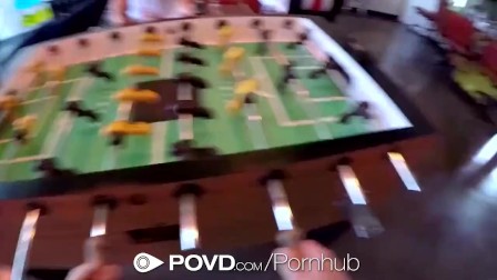 POVD - Looser eats the winner out with Alexis Adams in POV