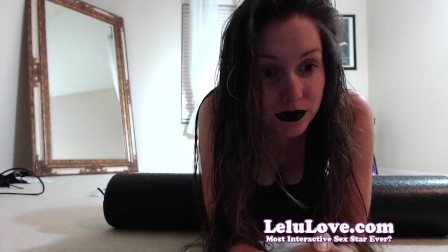 Lelu Love-WEBCAM: Dark Lipstick And Dildo Fucking