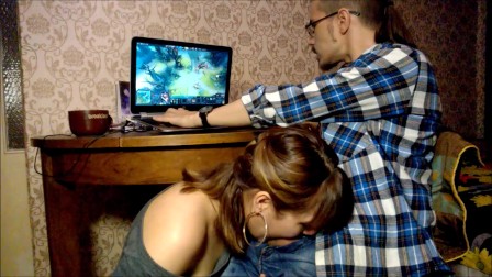 DOTA 2 blowjob: THE BEST WAY TO DISTRACT FROM THE GAME