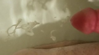bathtub underwater cum shot