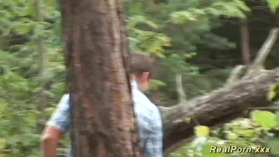German Jungle Videos Xxx - German teen banged in the forest - free public sex video & mobile porno -  Pinkclips.mobi
