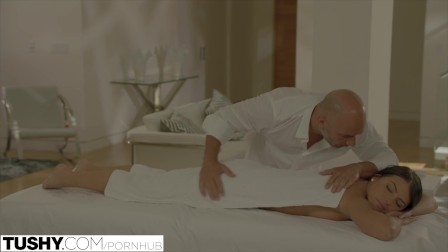 TUSHY Lonely Wife Adriana Chechik Gets anal Massage
