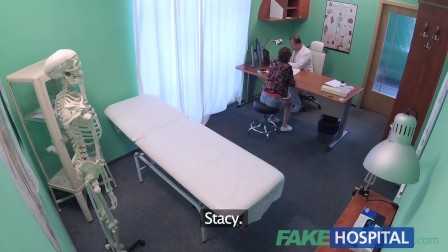 FakeHospital Doctor performs sexual acrobatics with Russian babe