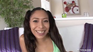 Cute brunette teen fucked