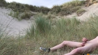 dutch teen boy love to jerk and piss in public