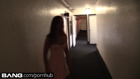 BANG Real teens: April Takes a Strangers Cock Every Which Way