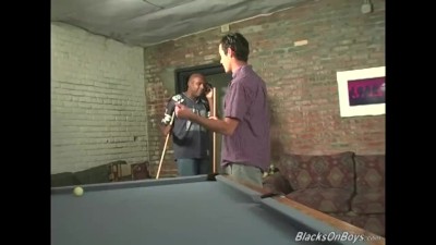 Hung ebony men sharing the ass of an amateur guy
