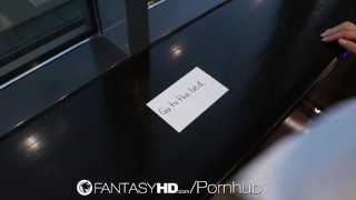 FantasyHD - Gina Gerson BDSM blind date with Bruce Venture