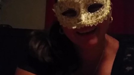 Robbysworld pov playtime with masked bbw latina