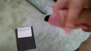 Big Uncut Cum Shot