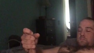 Oiled, lubed, rubbing chest and self
