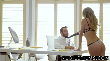 nubilefilms - cheating wife seduces boss hot fuck