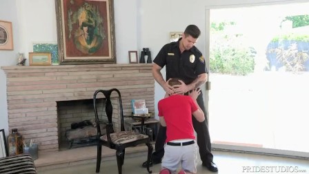 Corrupt Police Officer Fucks Young Offender