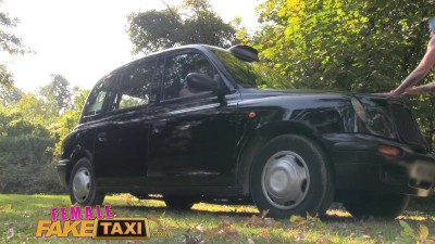 Preview 1 of Femalefaketaxi Outdoor Pussy Licking And Fingering With Tattooed Emo Chicks