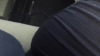 Cumming in my car after work