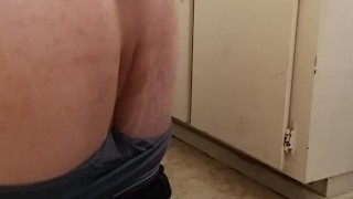 Big black dildo vs. twink butt