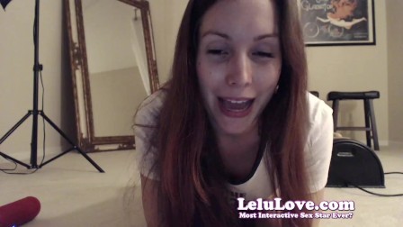 Lelu Love-WEBCAM: Stripping Twerking Sybian Riding Fingering