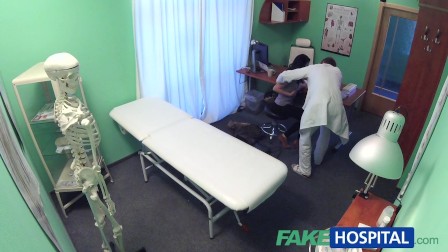 FakeHospital Hot Tattoo Patient cured with hard cock treatment