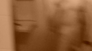 Jacking off in bathroom at school