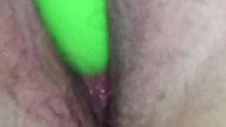 Wet Pussy - Green Toy --