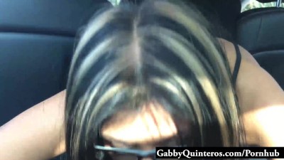 Face Covered in Cum for Latin Slut Gabby Quinteros