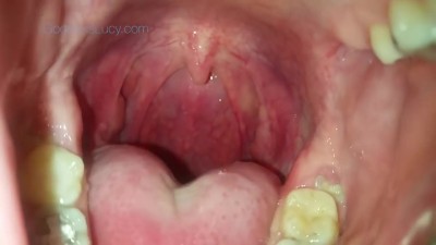 VERY sexy redhead's large open throat } Giantess Vore { Huge Mouth ...