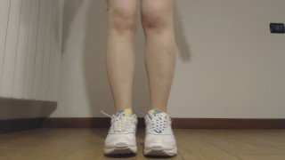 Pee on the nike shoes