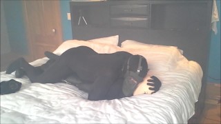 black masked spandex humps masked orca dummy part 2