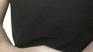 Horny latino cums in his dormroom