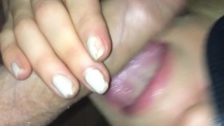 Homemade swedish teen couple anal sex squirt ATM deeptrhoat POV part 1