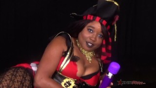 Sexy pirate masturbates with her sword / Thanksgiving / Nina Rivera