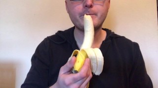 Erotic Banana eating