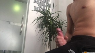 Pissing + shower + jerking + cumshot