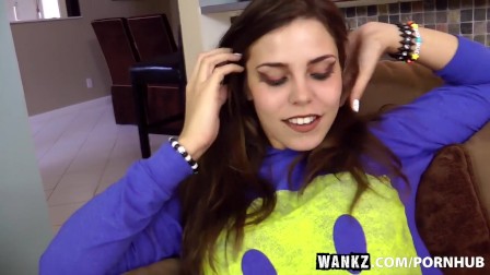 WANKZ- Izy Bella Blu Loves Her Thongs
