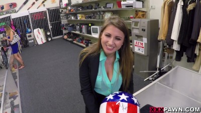 Ivy Rose Tries To Pawn a Famous Daredevil's Helmet on XXXPawn!