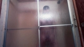 Husband takes a shower teaser