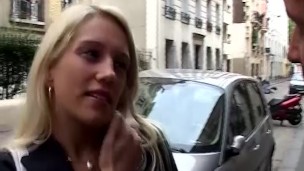 blonde teen picked up for first anal sex