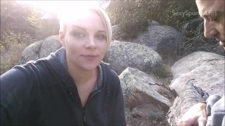 Outdoor Spunky Blow Job and Facial in Nature Reserve Sex Adventures #8