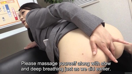 Subtitled bizarre Japanese anal sex preparation seminar hd
