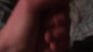 making myself hard and stroking (no cum)