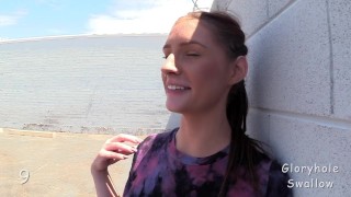 Shy Girl Gloryhole Adventure