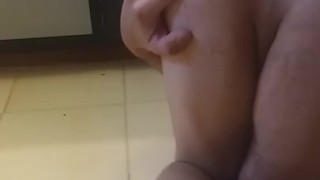 Gaping hole with huge toy