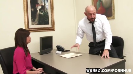 WANKZ- Sexy Office Assistant Fucks Her Boss