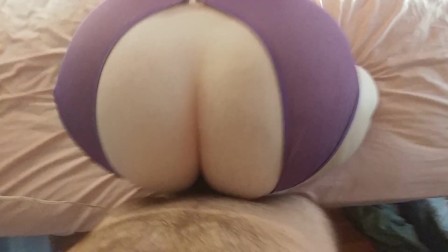 Fucking My Wife's Phat Ass Until I Cum All Over It