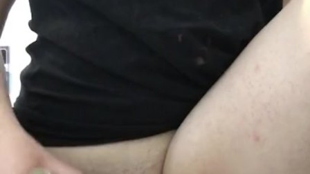 Sexy latina Fucks Tight Cunt With Cucumber & Squirts