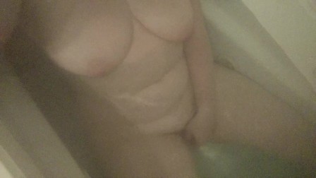 Playing with myself in the bath